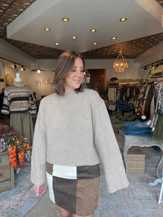 Monroe Speckled Sweater