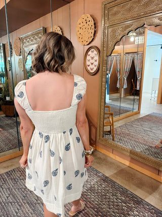 Isadora Embroidered Dress