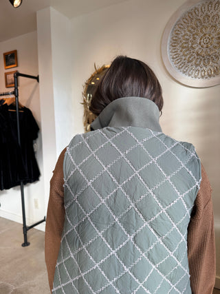 Camille Embroidered Vest