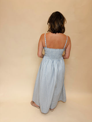Winnie Striped Maxi Dress