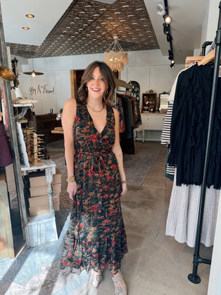 Hope Floral Wrap Maxi Dress
