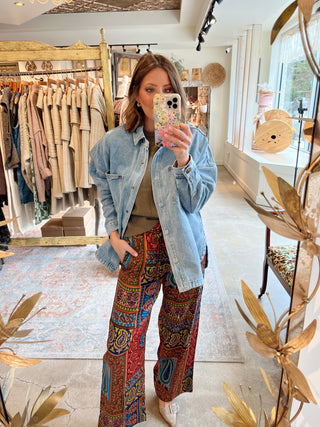 Wesleigh Denim Shacket