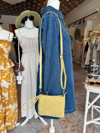 Braided Crossbody Bag