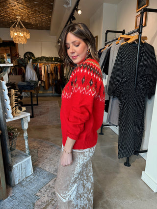 Joy Fair Isle Sweater