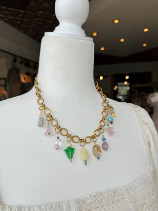 Chunky Charm Necklace
