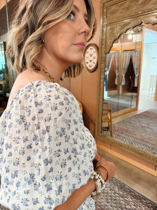 Delcy Floral Romper