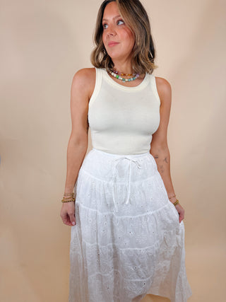 Eden Ribbed Tank Top