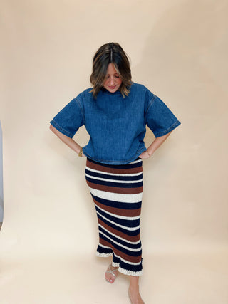 Mae Knit Maxi Skirt