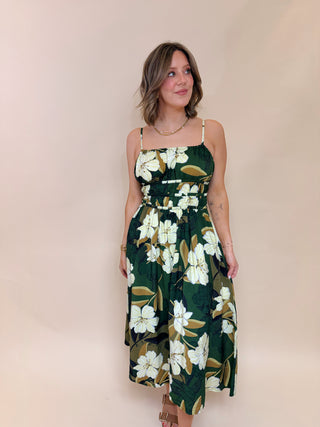 Piper Floral Midi Dress