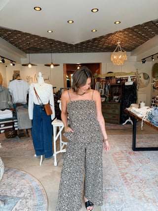 Hayden Leopard Pant Set