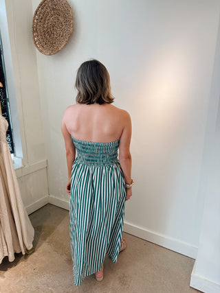 Gracie Striped Maxi Dress