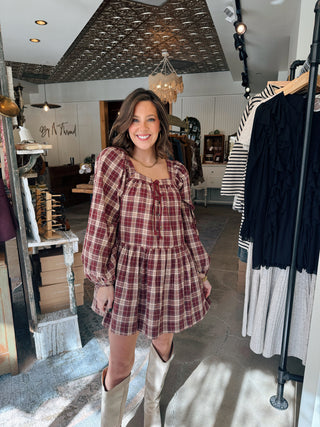 Bowyn Plaid Dress