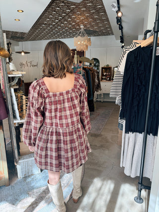 Bowyn Plaid Dress