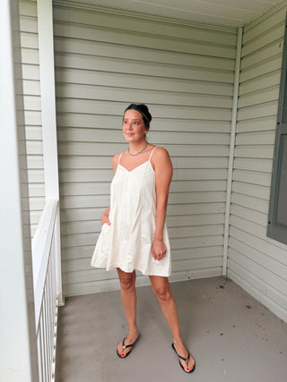 Abigail Denim Romper