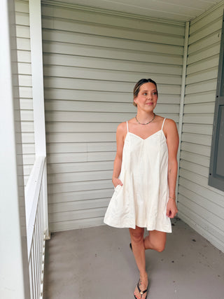 Abigail Denim Romper