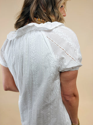 Bailey Eyelet Babydoll Dress