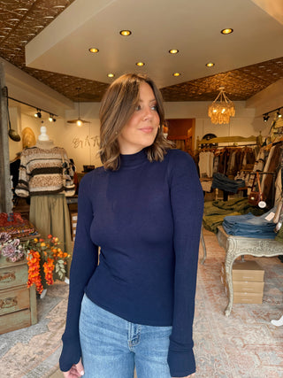 Ronan Mock Neck Top