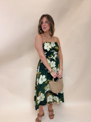Piper Floral Midi Dress