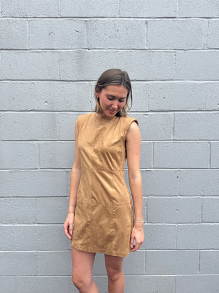 Scottie Suede Dress