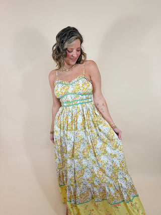 Arabelle Floral Midi Dress