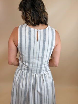 Chloe Stripe Crop Top