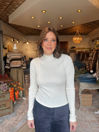 Ellory Mock Neck Top