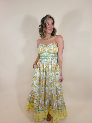 Arabelle Floral Midi Dress