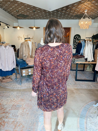 Lena Floral Shirt Dress