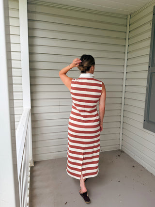 Rigby Stripe Midi Dress