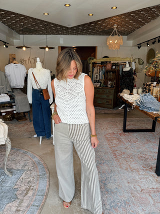 Grace Striped Denim