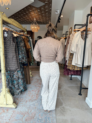 Frankie Floral Corduroy Pants