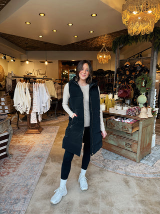 Roe Hooded Puffer Vest