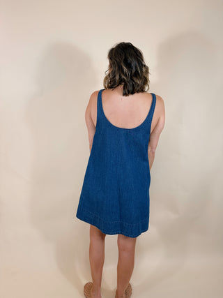 Dorothy Denim Mini Dress