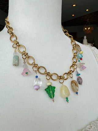 Chunky Charm Necklace