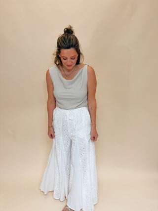Louise Eyelet Pant