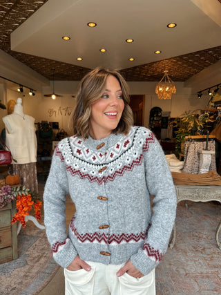 Dorothy Fair Isle Cardigan