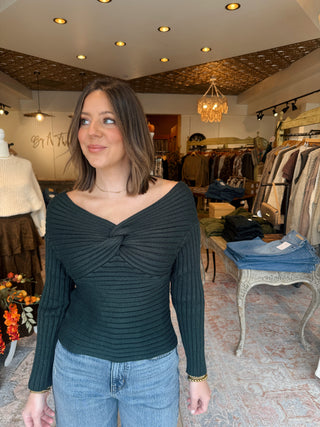 Anwyn Off the Shoulder Sweater