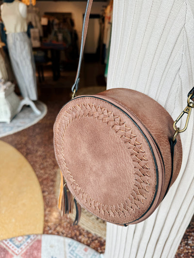 Amerie Round Crossbody Bag