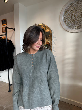 Ollie Waffle Sweater