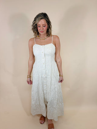 Angela Textured Midi Dress