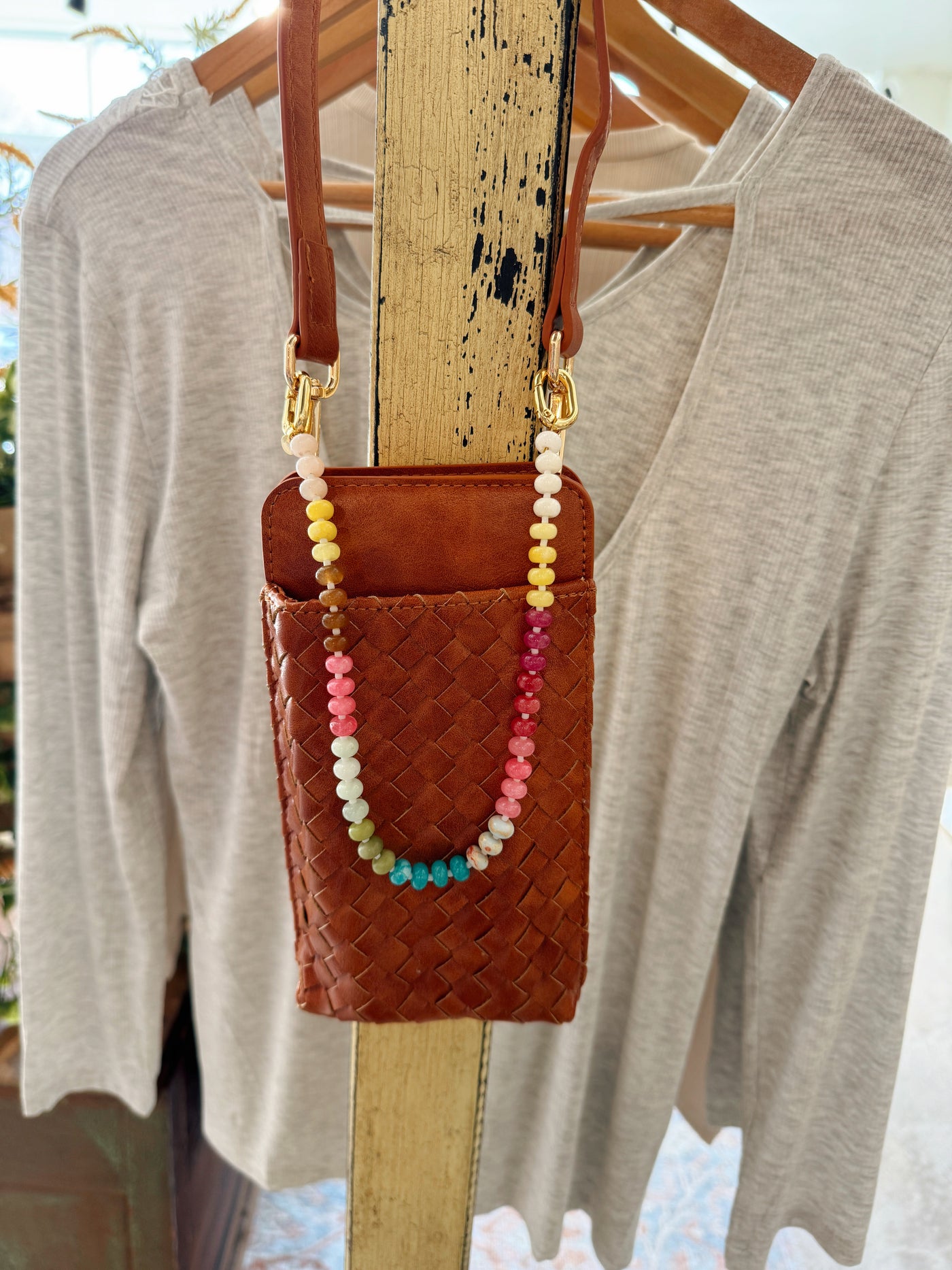 Beaded Bag Charm By A Thread Boutique Accessory 