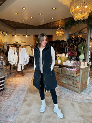 Roe Hooded Puffer Vest