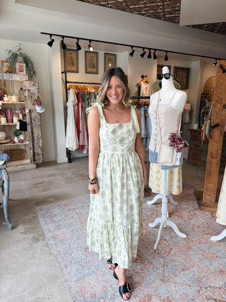 Leni Floral Maxi Dress