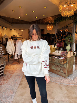 Gingerbread Recipe Sweatshirt