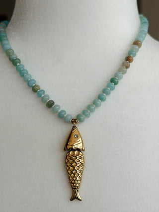 Koi Fish Bead Necklace