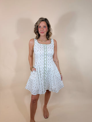 Lu Floral Mini Dress