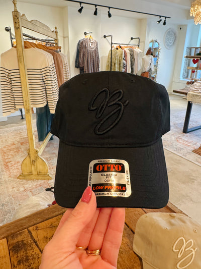 "B" Logo Ball Cap