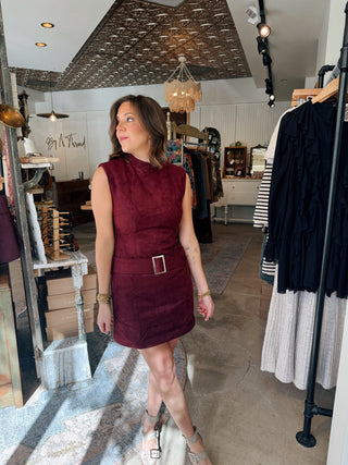 Sherie Belted Mini Dress