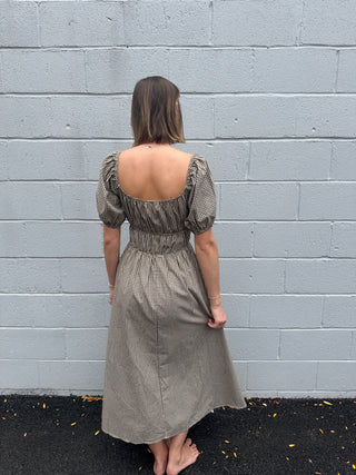 Laine GIngham Dress