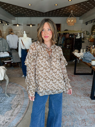 Camila Floral Blouse
